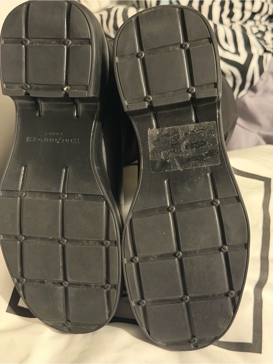 Wooyoungmi Paris Black Plaque Leather Boots Size: IT 41 / US 8 MSRP $875.00